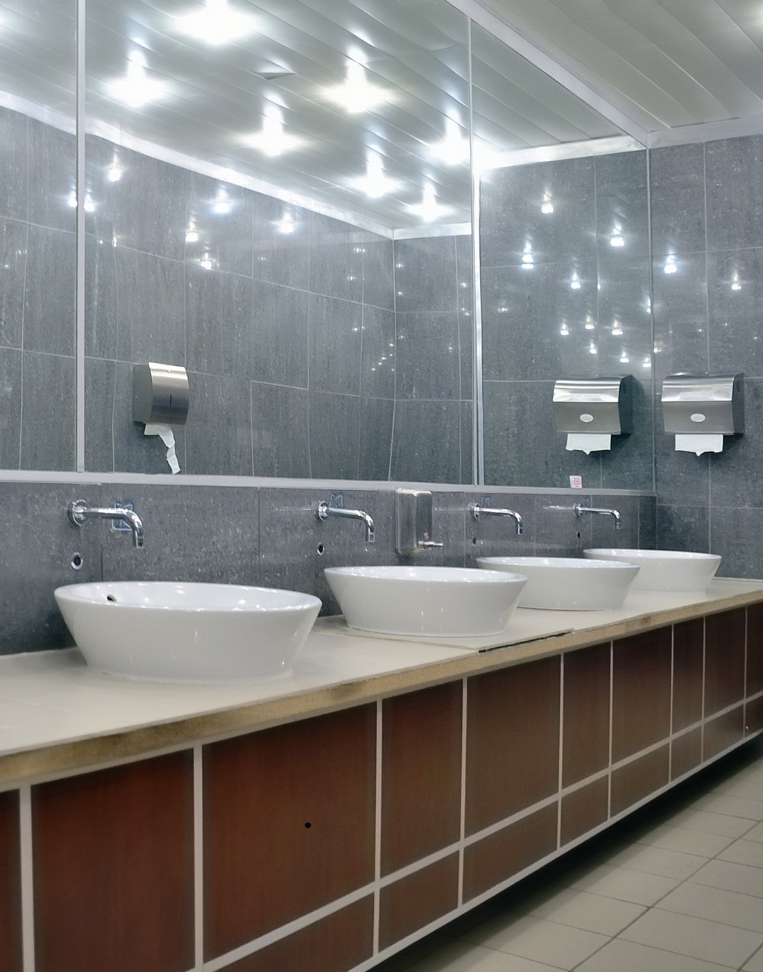 Newely remodeled bathroom