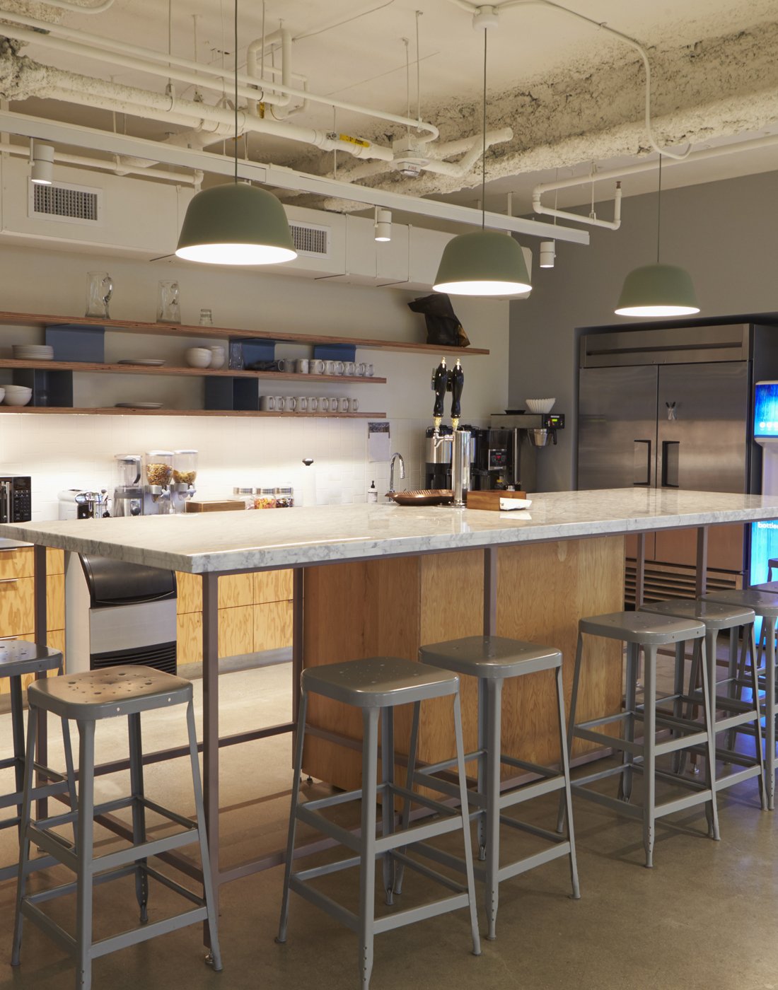 Newely refinished countertop