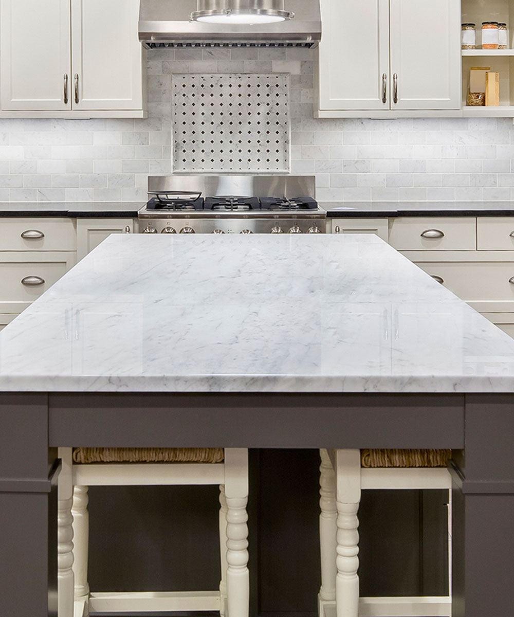 Newely refinished countertop